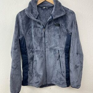 The North face women’s osito jacket small sport blue extra Soft comfort